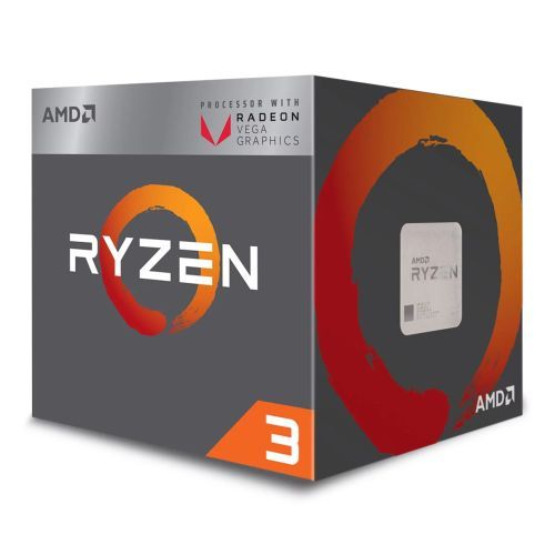 AMD Ryzen 3 3200G CPU with Wraith Stealth Cooler, Quad Core, AM4, 3.6GHz (4.0 Turbo), 65W, 12nm, 2nd Gen, VEGA 8 Graphics, Picasso-0