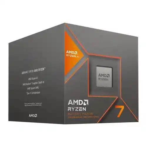 AMD Ryzen 7 8700G with Wraith Spire RGB Cooler, AM5, Up to 5.1GHz, 8-Core, 65W, 24MB Cache, 4nm, 8th Gen, Radeon Graphics-0