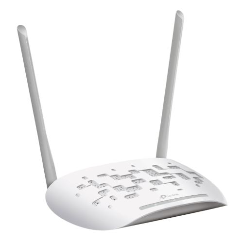 TP-LINK (TL-WA801N) 2.4Ghz 300Mbps Wireless N Access Point, Fixed Antennas, Multi-mode - Repeater, Multi-SSID, Client, Bridge with AP-1