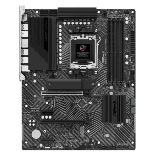 Asrock B650 PG LIGHTNING, AMD B650, AM5, ATX, 4 DDR5, HDMI, 2.5G LAN, PCIe4, 3x M.2-0