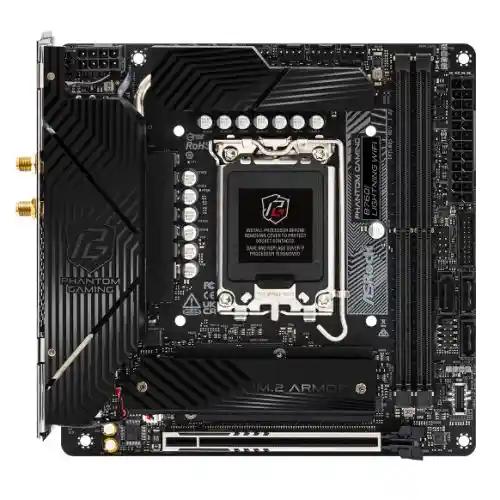 Asrock B760I LIGHTNING WIFI, Intel B760, 1700, Mini ITX, 2 DDR5, HDMI, DP, Wi-Fi 6E, 2.5G LAN, PCIe5, 2x M.2-0