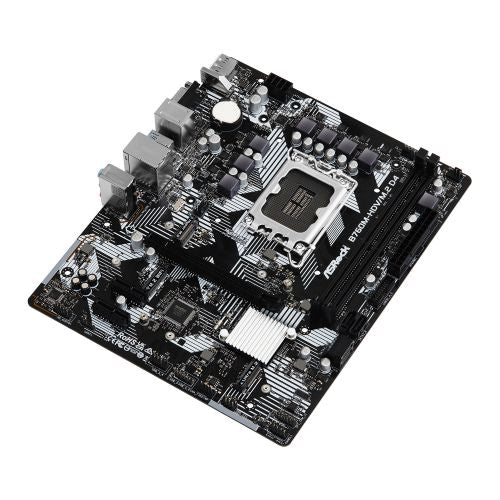 Asrock B760M-HDV/M.2 D4, Intel B760, 1700, Micro ATX, 2 DDR4, VGA, HDMI, DP, GB LAN, PCIe4, 2x M.2-1