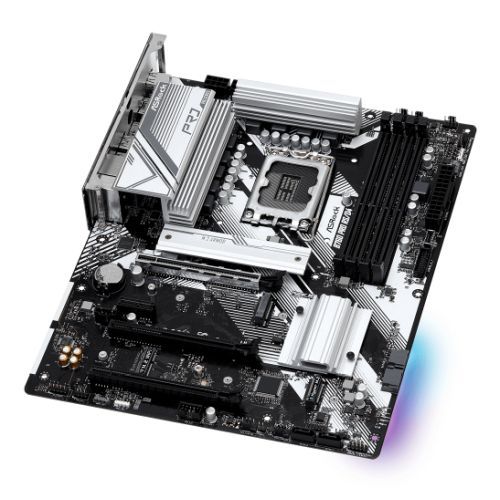 Asrock B760 PRO RS/D4, Intel B760, 1700, ATX, 4 DDR4, HDMI, DP, 2.5G LAN, PCIe4, 3x M.2, RGB-1