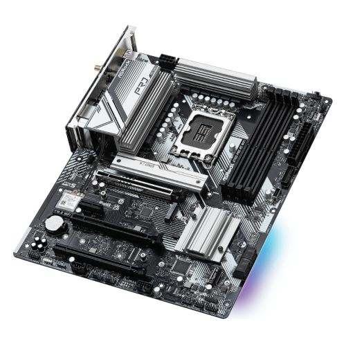 Asrock B760 PRO RS WIFI, Intel B760, 1700, ATX, 4 DDR5, HDMI, DP, eDP, Wi-Fi 6E, 2.5G LAN, PCIe5, 3x M.2, RGB-1