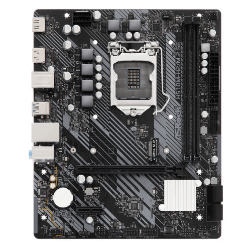 Asrock H510M-H2/M.2 SE, Intel H510, 1200, Micro ATX, 2 DDR4, 2 HDMI, 1x M.2-0