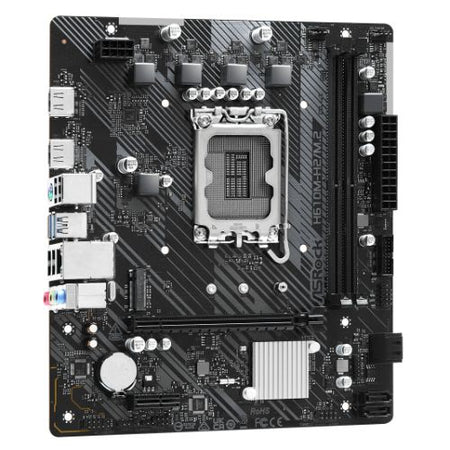 Asrock H610M-H2/M.2, Intel H610, 1700, Micro ATX, 2 DDR4, 2 HDMI, GB LAN, PCIe4, 1x M.2-2