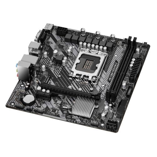 Asrock H610M-HDV/M.2 R2.0, Intel H610, 1700, Micro ATX, 2 DDR4, VGA, HDMI, DP, PCIe4, 1x M.2-1