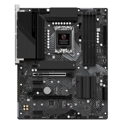 Asrock Z790 PG LIGHTNING/D4, Intel Z790, 1700, ATX, 4 DDR4, HDMI, eDP, 2.5G LAN, PCIe5, 4x M.2-0