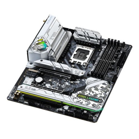 Asrock Z790 STEEL LEGEND WIFI, Intel Z790, 1700, ATX, 4 DDR5, HDMI, DP, eDP, Wi-Fi 6E, 2.5G LAN, PCIe5, RGB, 5x M.2-2