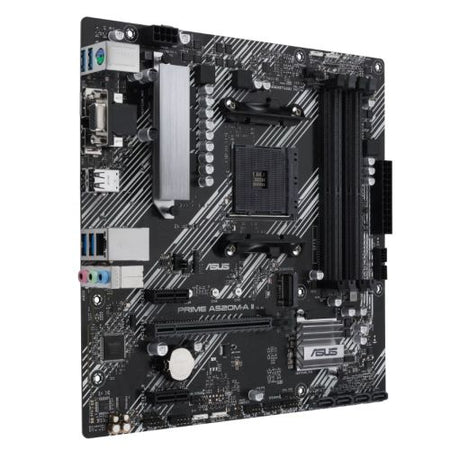 Asus PRIME A520M-A II/CSM - Corporate Stable Model, AMD A520, AM4, Micro ATX, 4 DDR4, VGA, HDMI, DP, M.2-1