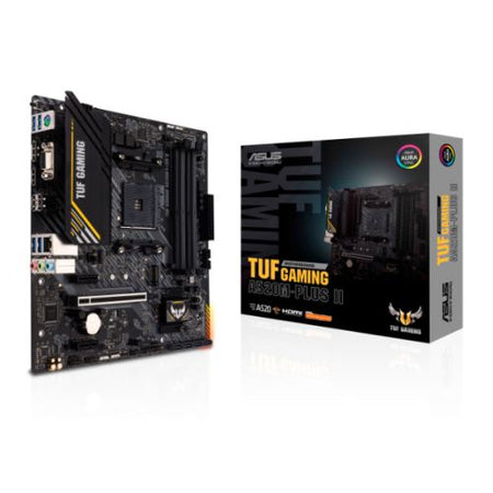 Asus TUF GAMING A520M-PLUS II, AMD A520, AM4, Micro ATX, 4 DDR4, VGA, HDMI, DP, 1x M.2-4