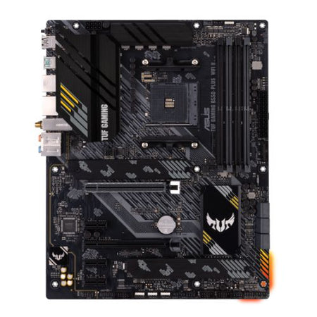 Asus TUF GAMING B550-PLUS WIFi II, AMD B550, AM4, ATX, 4 DDR4, HDMI, DP, AX Wi-Fi, 2.5GB LAN, RGB Lighting, M.2-0