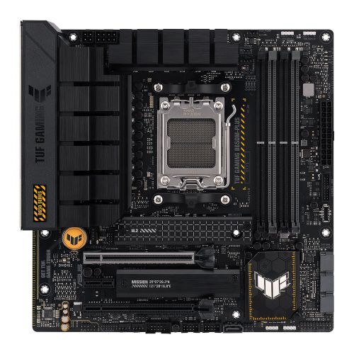 Asus TUF GAMING B650M-PLUS, AMD B650, AM5, Micro ATX, 4 DDR5, HDMI, DP, 2.5G LAN, PCIe4, 2x M.2-0