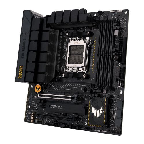 Asus TUF GAMING B650M-PLUS, AMD B650, AM5, Micro ATX, 4 DDR5, HDMI, DP, 2.5G LAN, PCIe4, 2x M.2-1