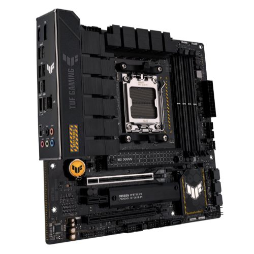 Asus TUF GAMING B650M-PLUS, AMD B650, AM5, Micro ATX, 4 DDR5, HDMI, DP, 2.5G LAN, PCIe4, 2x M.2-2