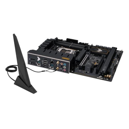 Asus TUF GAMING B650-PLUS WIFI, AMD B650, AM5, ATX, 4 DDR5, HDMI, DP, Wi-Fi 6, 2.5G LAN, PCIe5, 3x M.2-3