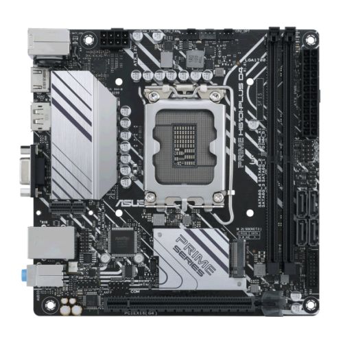 Asus PRIME H610I-PLUS D4-CSM - Corporate Stable Model, Intel H610, 1700, Mini ITX, 2 DDR4, VGA, HDMI, DP, 1x M.2-0