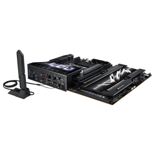 Asus ROG CROSSHAIR X870E HERO, AMD X870E, AM5, ATX, 4 DDR5, HDMI, 2 USB4, Wi-Fi 7, 5G & 2.5G LAN, PD 60W, RGB, 5x M.2-4