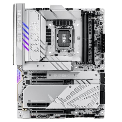 Asus ROG MAXIMUS Z890 APEX, Intel Z890, 1851, ATX, 2 DDR5, 2 TB4, Wi-Fi 7, 5G LAN, PD 60W, ROG DIMM.2 Card, RGB, 6x M.2-0