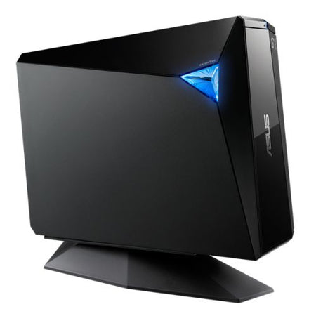 Asus TurboDrive (BW-16D1H-U PRO) External Ultra-Fast 16X Blu-Ray Writer w/ Stand, USB 3.1 Gen1 Type-A, M-DISC Support-0