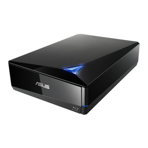 Asus TurboDrive (BW-16D1H-U PRO) External Ultra-Fast 16X Blu-Ray Writer w/ Stand, USB 3.1 Gen1 Type-A, M-DISC Support-1