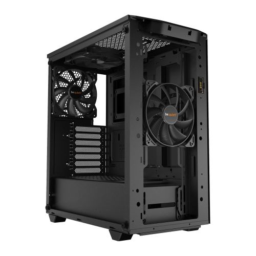 Be Quiet! Pure Base 500DX Gaming Case w/ Glass Window, ATX, 3 x Pure Wings 2 Fans, ARGB Front Lighting, USB-C, Black-1