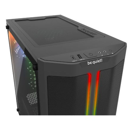 Be Quiet! Pure Base 500DX Gaming Case w/ Glass Window, ATX, 3 x Pure Wings 2 Fans, ARGB Front Lighting, USB-C, Black-4