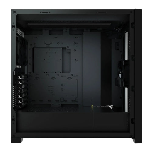 Corsair 5000D Airflow Gaming Case w/ Glass Window, E-ATX, 2 x AirGuide Fans, High-Airflow Front Panel, USB-C, Black-1