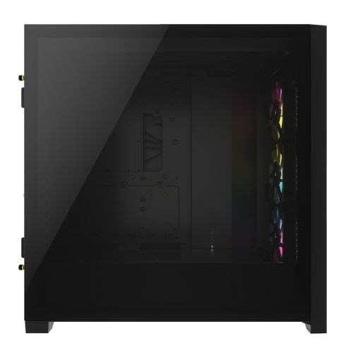 Corsair iCUE 5000D RGB AIRFLOW Gaming Case w/ Glass Window, E-ATX, 3x AF120 RGB Fans, High-Airflow Front, USB-C, RGB Controller, Black-2