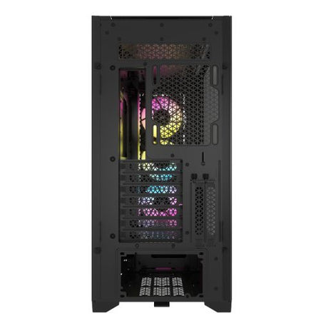 Corsair iCUE 5000D RGB AIRFLOW Gaming Case w/ Glass Window, E-ATX, 3x AF120 RGB Fans, High-Airflow Front, USB-C, RGB Controller, Black-4