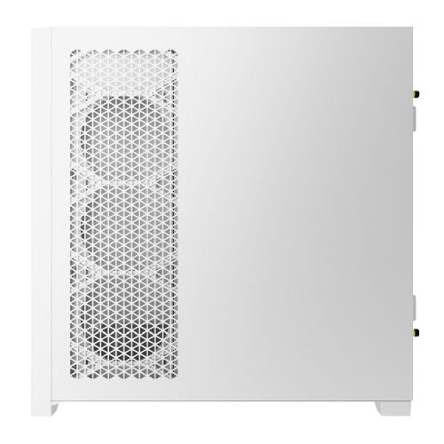 Corsair iCUE 5000D RGB AIRFLOW Gaming Case w/ Glass Window, E-ATX, 3x AF120 RGB Fans, High-Airflow Front, USB-C, RGB Controller, White-3