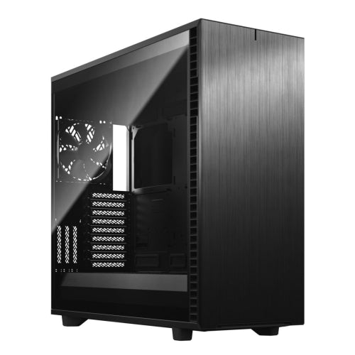 Fractal Design Define 7 XL (Light TG) Gaming Case w/ Light Tint Glass Window, E-ATX, Modular Design, 3 Fans, Fan Hub, Sound Dampening, USB-C-0