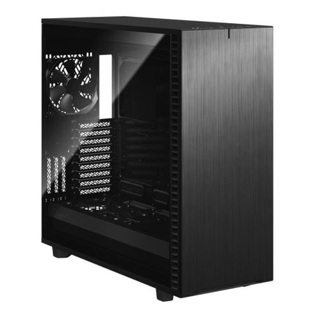 Fractal Design Define 7 XL (Light TG) Gaming Case w/ Light Tint Glass Window, E-ATX, Modular Design, 3 Fans, Fan Hub, Sound Dampening, USB-C-1