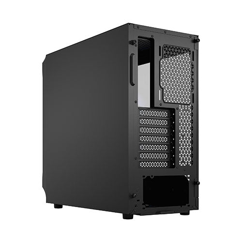 Fractal Design Focus 2 RGB (Black TG) Gaming Case w/ Clear Glass Window, ATX, 2 RGB Fans, RGB controller, Mesh Front, Innovative Shroud System-5