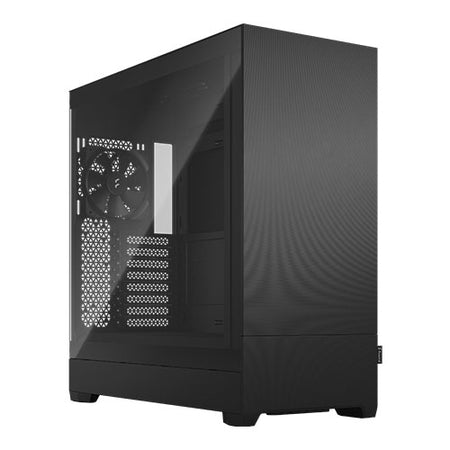 Fractal Design Pop XL Silent (Black TG) Gaming Case w/ Clear Glass Window, E-ATX, Sound-Damping Steel & Foam, 4 Fans-0