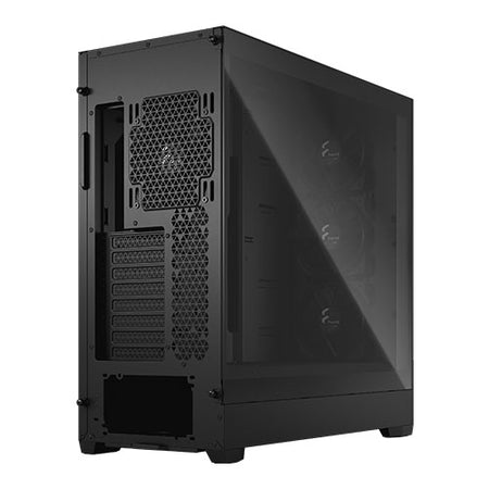 Fractal Design Pop XL Silent (Black TG) Gaming Case w/ Clear Glass Window, E-ATX, Sound-Damping Steel & Foam, 4 Fans-2