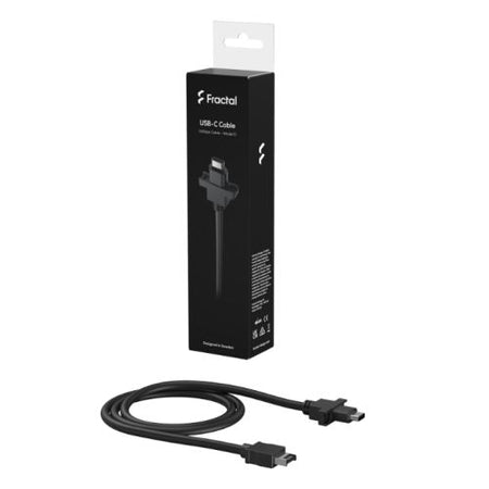 Fractal Design USB-C 10Gpbs Model D Cable for Fractal Pop & Focus 2 Cases Only, 650mm-3