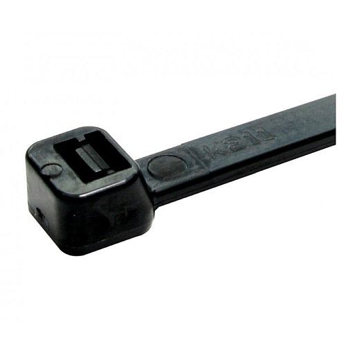 Cable Ties, 292mm x 3.6mm, Black, Pack of 100-0