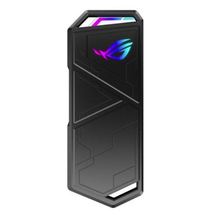 Asus ROG STRIX ARION M.2 NVMe SSD Caddy, USB 3.2 Gen2 Type-C, Aluminium, Thermal Pads, RGB Lighting, Hanger & USB-A Cable inc.-0