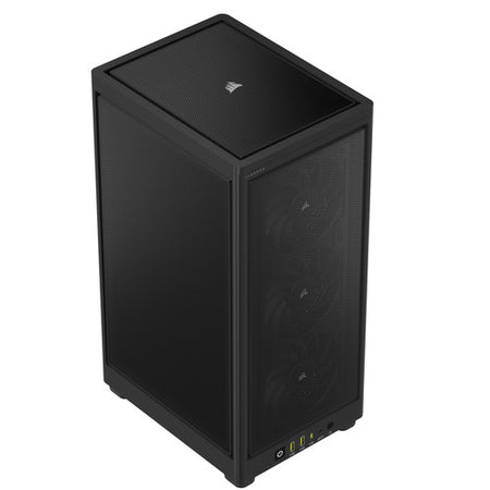 Corsair 2000D Airflow Mini ITX Gaming Case, Steel Mesh Panels, Up to 8x Fans, Triple-Slot GPU Support, USB-C, Requires SFX/SFX-L PSU, Black-1