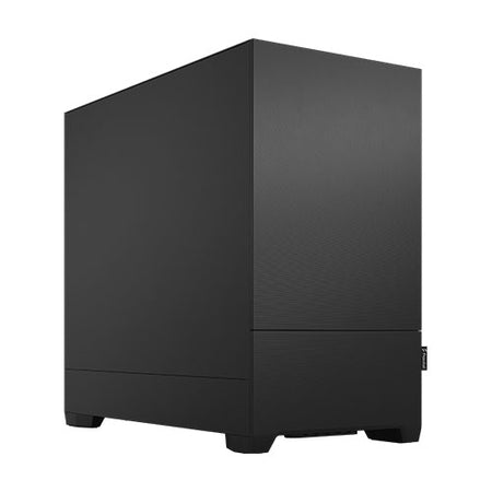 Fractal Design Pop Mini Silent (Black Solid) Gaming Case, Micro ATX, Sound-Damping Steel & Foam, 3 Fans-0