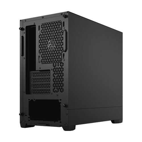 Fractal Design Pop Mini Silent (Black Solid) Gaming Case, Micro ATX, Sound-Damping Steel & Foam, 3 Fans-2