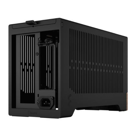 Fractal Design Terra Graphite SFF PC Case, Mini ITX, Walnut Front, Anodized Aluminium Exterior, 322mm GPU Support, Requires SFX/SFX-L PSU, USB-C-2