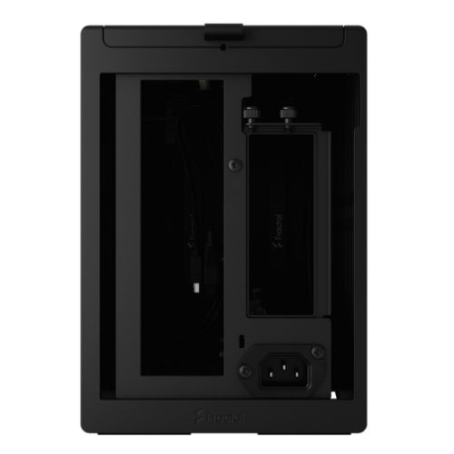 Fractal Design Terra Graphite SFF PC Case, Mini ITX, Walnut Front, Anodized Aluminium Exterior, 322mm GPU Support, Requires SFX/SFX-L PSU, USB-C-3