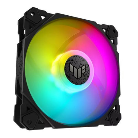 Asus TUF Gaming TF120 ARGB 12cm PWM Case Fan, Fluid Dynamic Bearing, Double-layer LED Array, Up to 1900 RPM-0