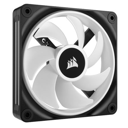 Corsair iCUE LINK QX120 12cm PWM RGB Case Fans (3 Pack), 34 RGB LEDs, Magnetic Dome Bearing, 2400 RPM, iCUE LINK Hub Included, Black-2