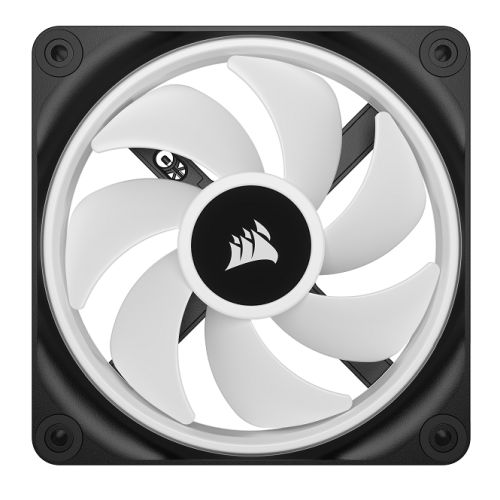 Corsair iCUE LINK QX120 12cm PWM RGB Case Fans (3 Pack), 34 RGB LEDs, Magnetic Dome Bearing, 2400 RPM, iCUE LINK Hub Included, Black-4