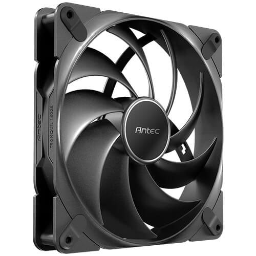 Antec Tranquil 140 PWM 14cm Case Fan, Fluid Dynamic Bearing, Daisy-Chain 4-Pin, 450-1500 RPM, Black-0