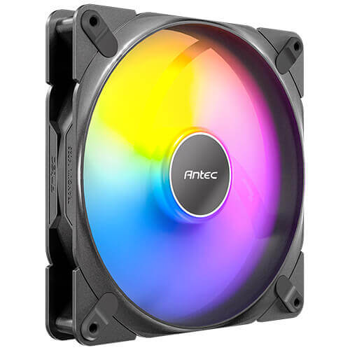 Antec Tranquil 140 ARGB PWM 14cm Case Fan, Fluid Dynamic Bearing, 450-1500 RPM, Black-0