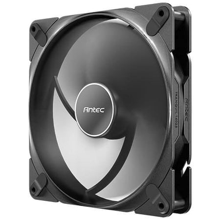 Antec Tranquil 140 PWM 14cm Case Fans (3-Pack), Fluid Dynamic Bearing, Daisy-Chain 4-Pin, 450-1500 RPM, Black-3